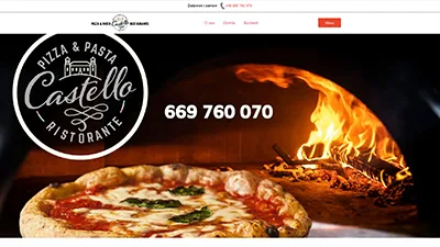 strona www dla pizzerii